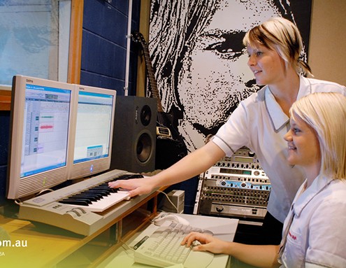 Benowa SHS_07 Benowa SHS: Musikaufnahmestudio