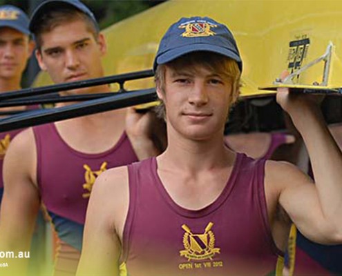 Brisbane SHS_01 Brisbane SHS: Rudergruppe