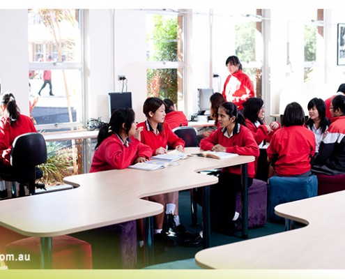 Mount Gravatt SHS_07 Mount Gravatt SHS: Schüler im Unterricht