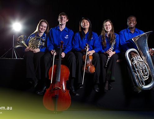 Pimplico SHS: Teil des Schulorchesters