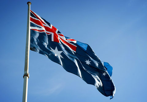Australien Flagge Australien Flagge