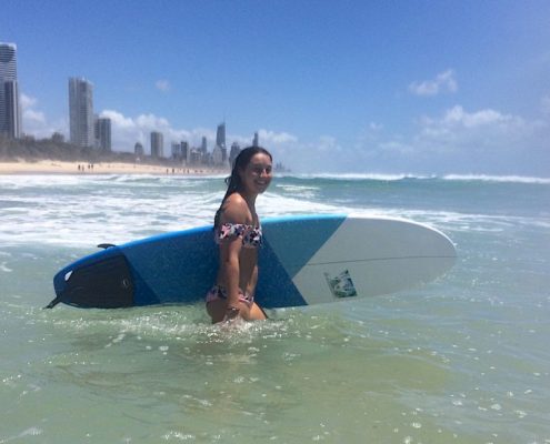 Surfen an der Gold Coast Surfen an der Gold Coast