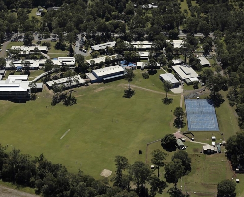 Rochedale State High School Aerial Rochedale State High School Aerial