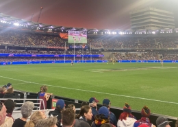 AFL Game im Gabba Stadium, Brisbane AFL (Australian Football League) Game im Gabba Stadium, Brisbane