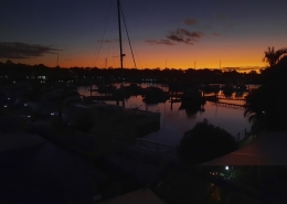 Sonnenuntergang im Hafen von Cleveland Sonnenuntergang im Hafen von Cleveland