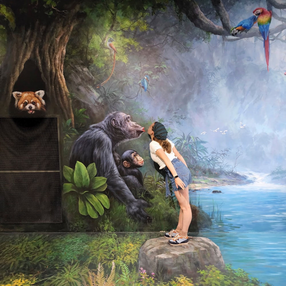 Kuss im ArtVo Illusions