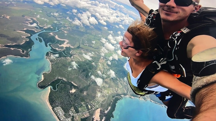 Skydive über den Whitsundays Skydive über den Whitsundays