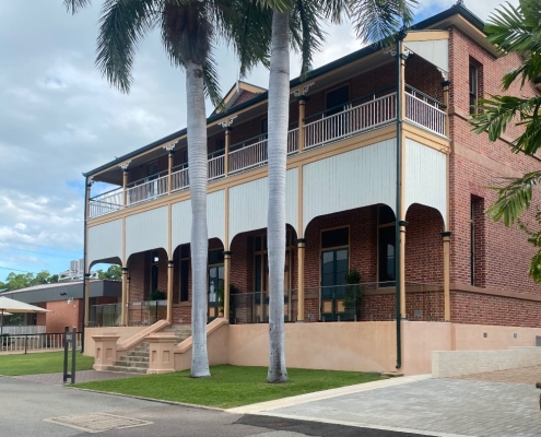 Ein Gebäude der Townsville Grammar School Ein Gebäude der Townsville Grammar School