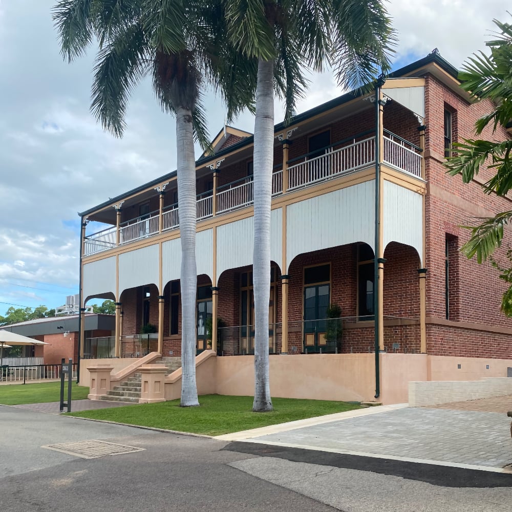 Ein Gebäude der Townsville Grammar School Ein Gebäude der Townsville Grammar School