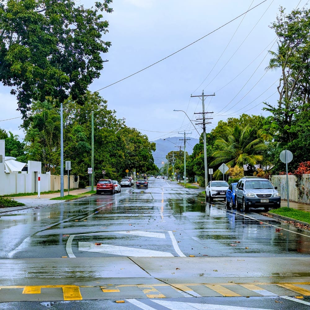 Straßenszene Cairns Straßenszene Cairns