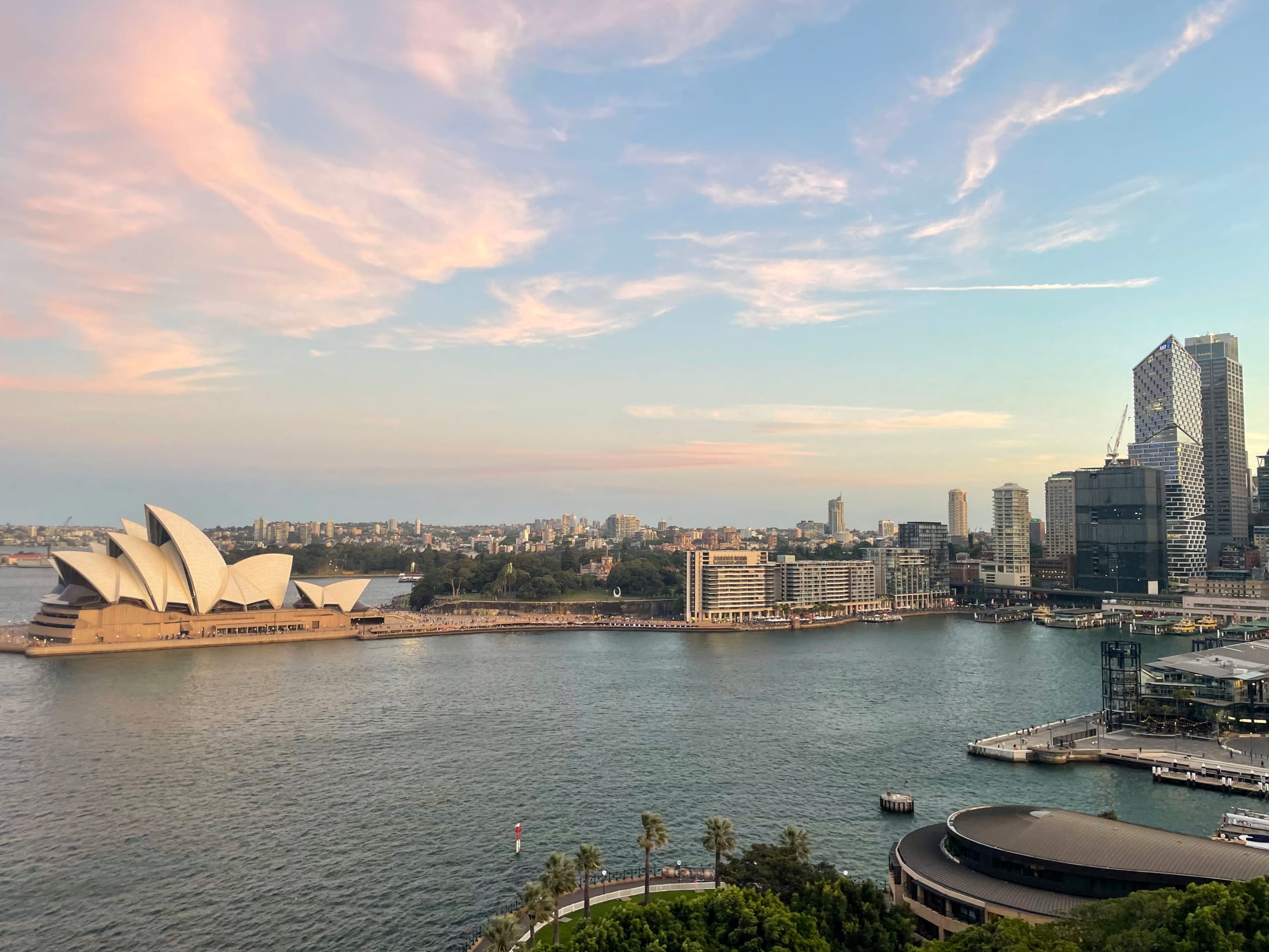 Blick zum Sydney Opera House Blick zum Sydney Opera House