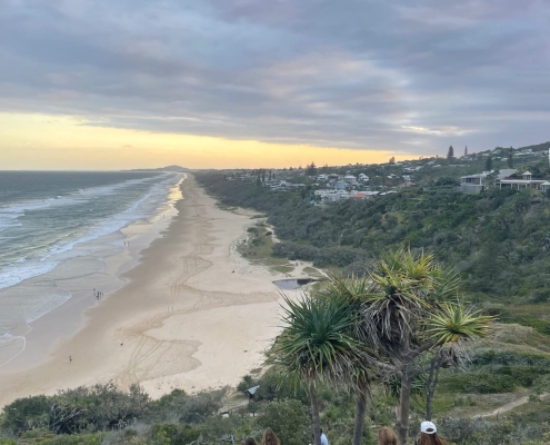 Blick vom Coastal Walk über den Sunshine Beach Blick vom Coastal Walk über den Sunshine Beach