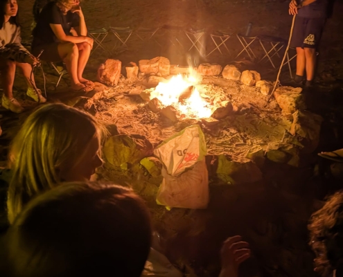 Lagerfeuer im Outback Lagerfeuer im Outback