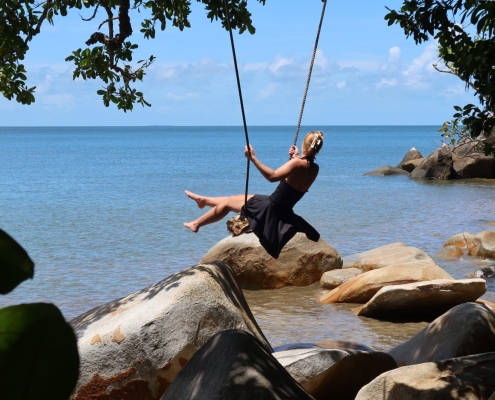 Samara auf Fitzroy Island Samara auf Fitzroy Island