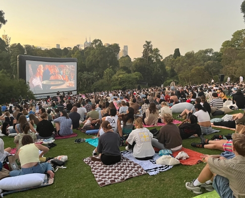 Open-Air Kino im Botanischen Garten Open-Air Kino im Botanischen Garten