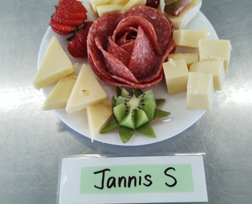 Jannis erste Kreation im Fach Hospitality Jannis erste Kreation im Fach Hospitality