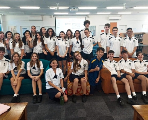 Die neuen Internationals an der Miami SHS Die neuen Internationals an der Miami SHS