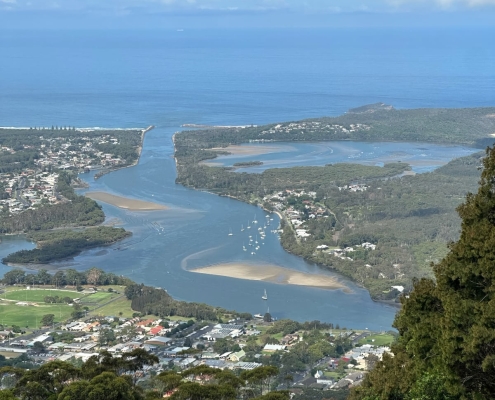 Landschaft am Meer v