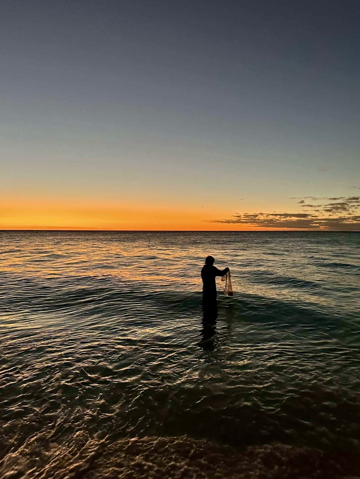 Fischen auf North West Island Fischen auf North West Island