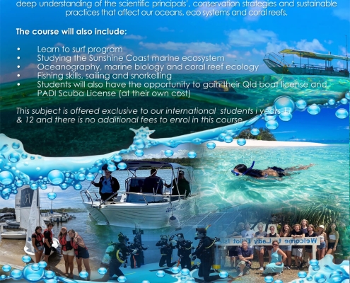 Marine and Aquatics Program Marine and Aquatics Program