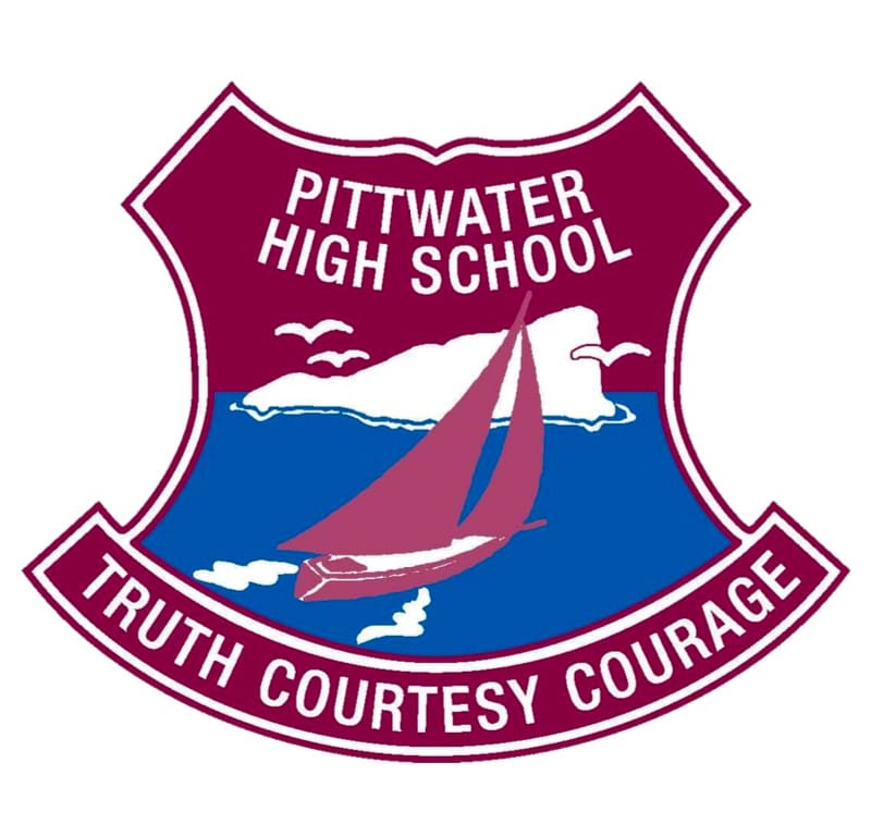 Pittwater High School Logo Pittwater High School Logo