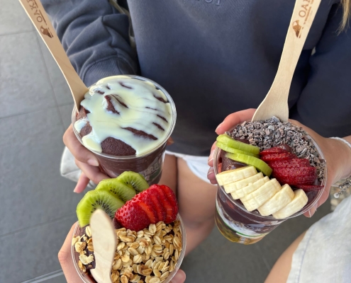 Açaí_Bowls auf dem Weg zum Strand Açaí_Bowls auf dem Weg zum Strand