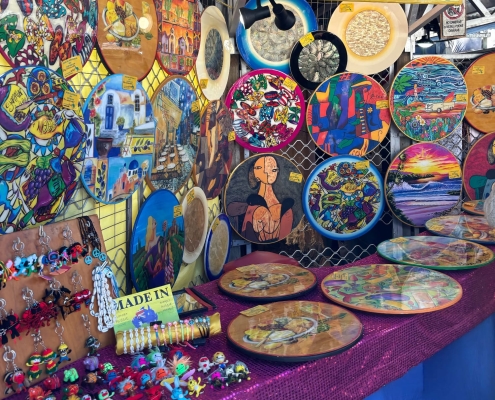 Kleiner Markt in der Nähe von Mooloolaba Kleiner Markt in der Nähe von Mooloolaba