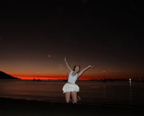 Sonnenuntergang am Strand Sonnenuntergang am Strand