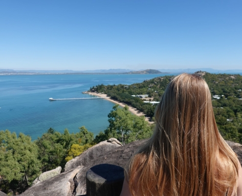 Blick über die Whitsundays Blick über die Whitsundays