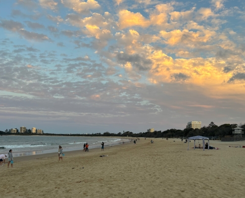 Sunset am Mooloolaba Beach Sunset am Mooloolaba Beach