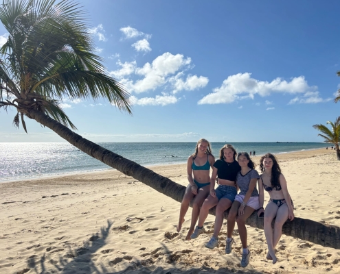 Tangalooma Beach auf Moreton Island Tangalooma Beach auf Moreton Island
