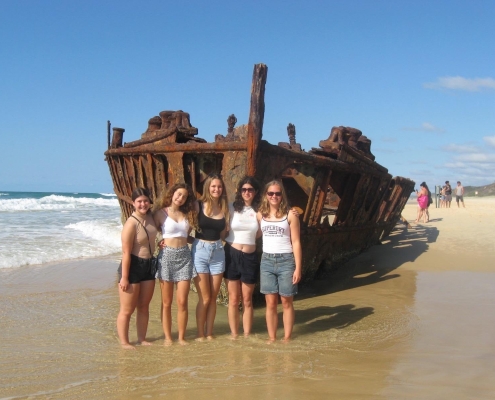 Schiffswrack auf K'gari (Fraser Island) Schiffswrack auf K'gari (Fraser Island)