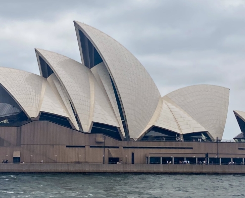 Ein letztes Mal das Sydney Opera House Ein letztes Mal das Sydney Opera House