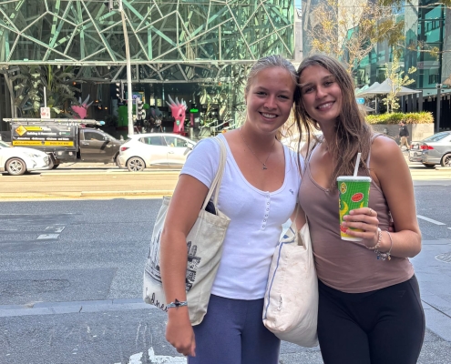 Mit Freundin in Melbourne Mit Freundin in Melbourne