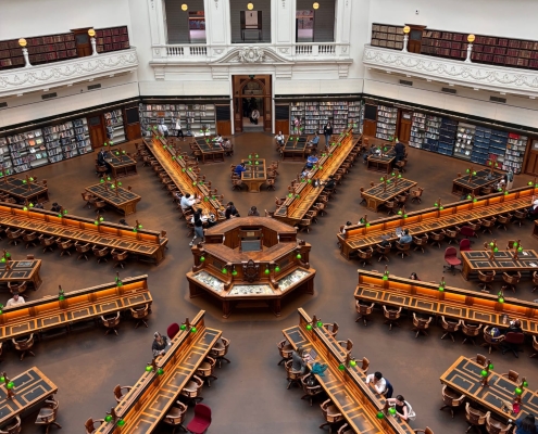 State Library Victoria in Melbourne State Library Victoria in Melbourne