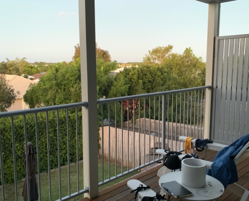 Blick von meinem Balkon Blick von meinem Balkon