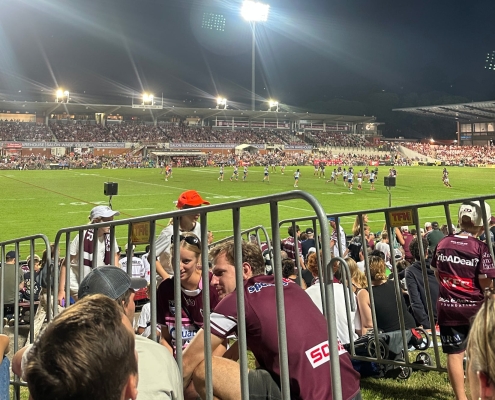 Football Game im 4 Pines Park Football Game im 4 Pines Park