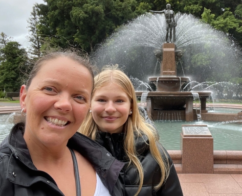 Meine Gastmutter und ich Meine Gastmutter und ich