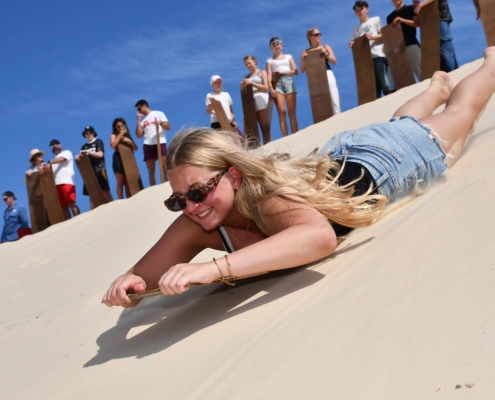 Maryborough State High School - Sandsurfing Maryborough State High School