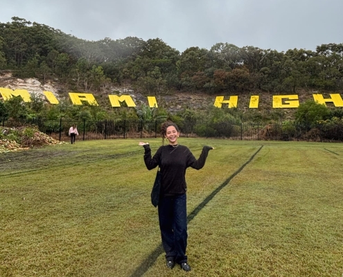 Bei der Miami State High School Bei der Miami State High School