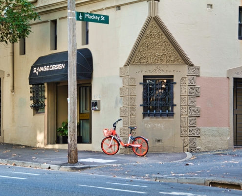 Surry Hills, Ecke Mackey St und Riley St Surry Hills, Ecke Mackey St und Riley St