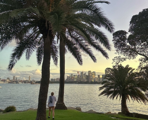 Wanderung am Cremorne Point in Sydney Wanderung am Cremorne Point in Sydney