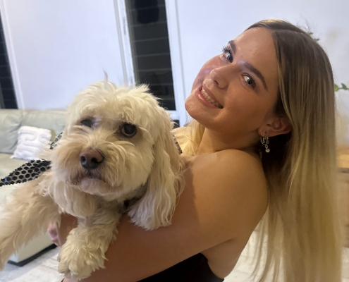 Mit Max, meinem Gasthund Mit Max, meinem Gasthund