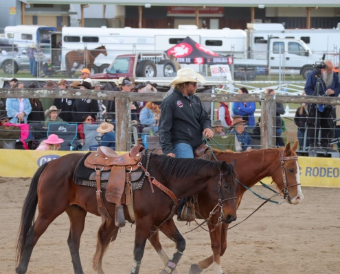 Beim Rodeo in Kilcoy Beim Rodeo