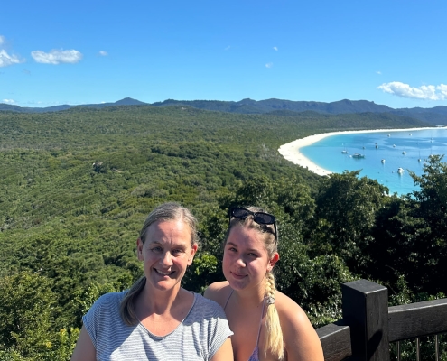 Auf den Whitsundays mit meiner Mutter Auf den Whitsundays mit meiner Mutter